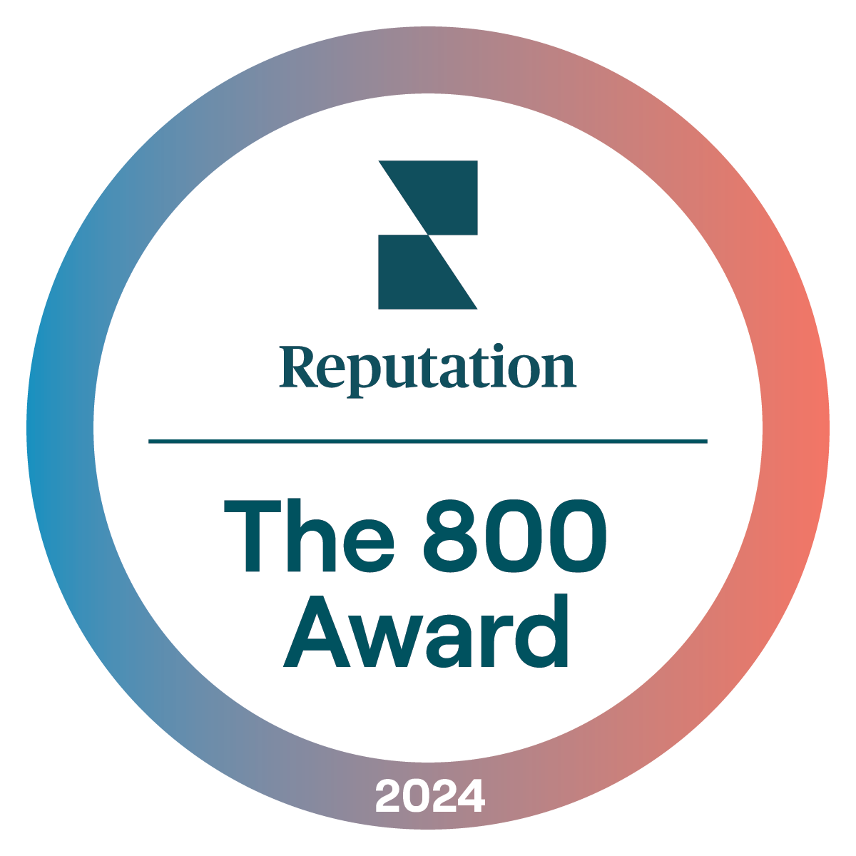 The 800 Award - Reputation